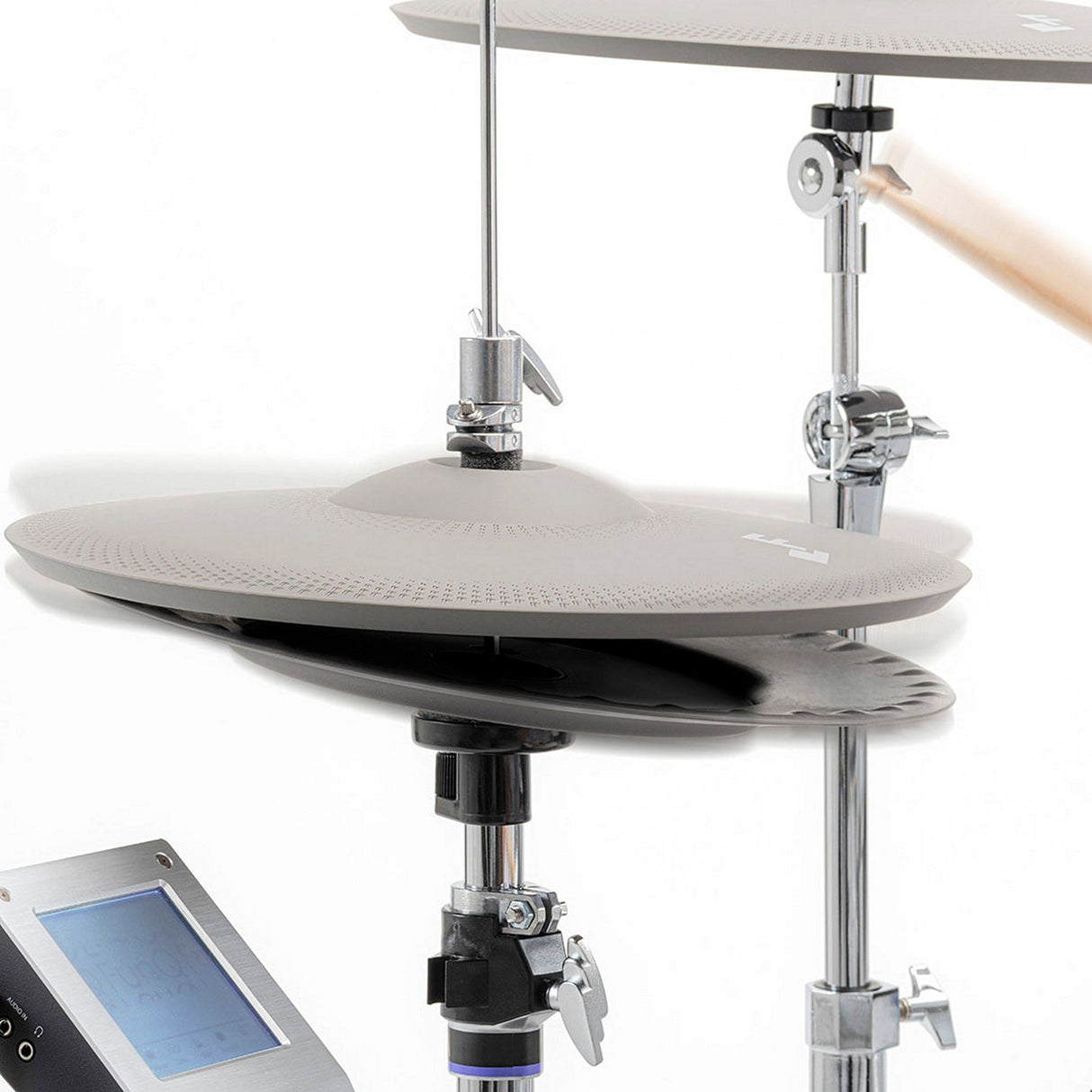 EFNOTE 5X Acoustic Designed Electronic Drum Set Black Oak Wrap