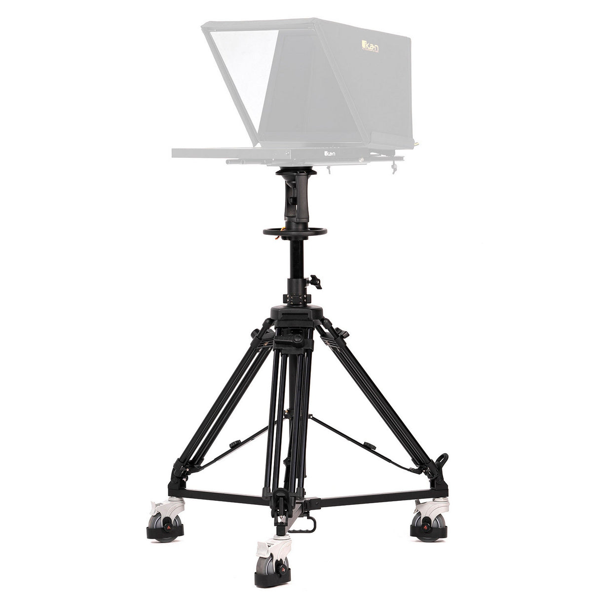 Ikan EI-PTZ-PEDESTAL Pneumatic Aluminum PTZ Pedestal with 100mm Flat Base