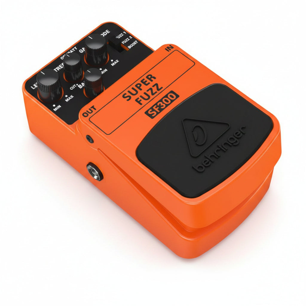 Behringer SF300 SUPER FUZZ 3-Mode Distortion Effects Pedal