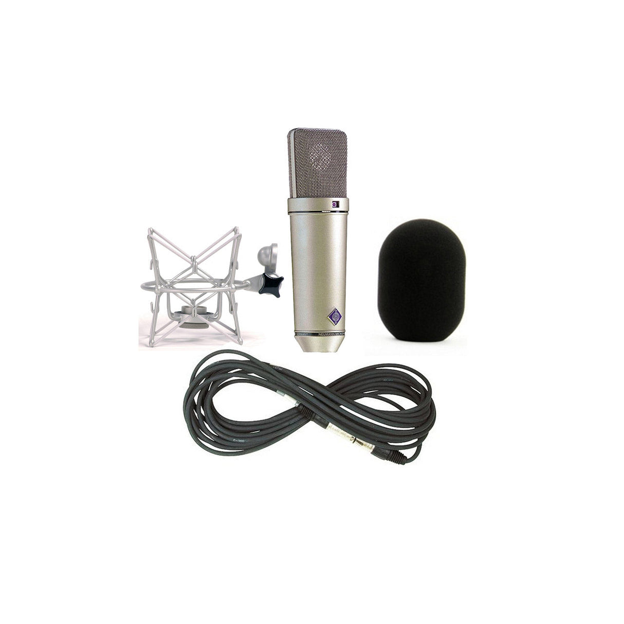 Neumann U 87 AI SET Z Includes U 87 AI EA87 WS87 IC3/25 Nickel