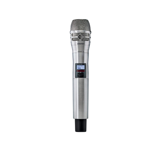 Shure ULXD2/K8 Digital Wireless Handheld Microphone Transmitter with KSM8 Capsule - G50: 470 - 534 MHz / Nickel