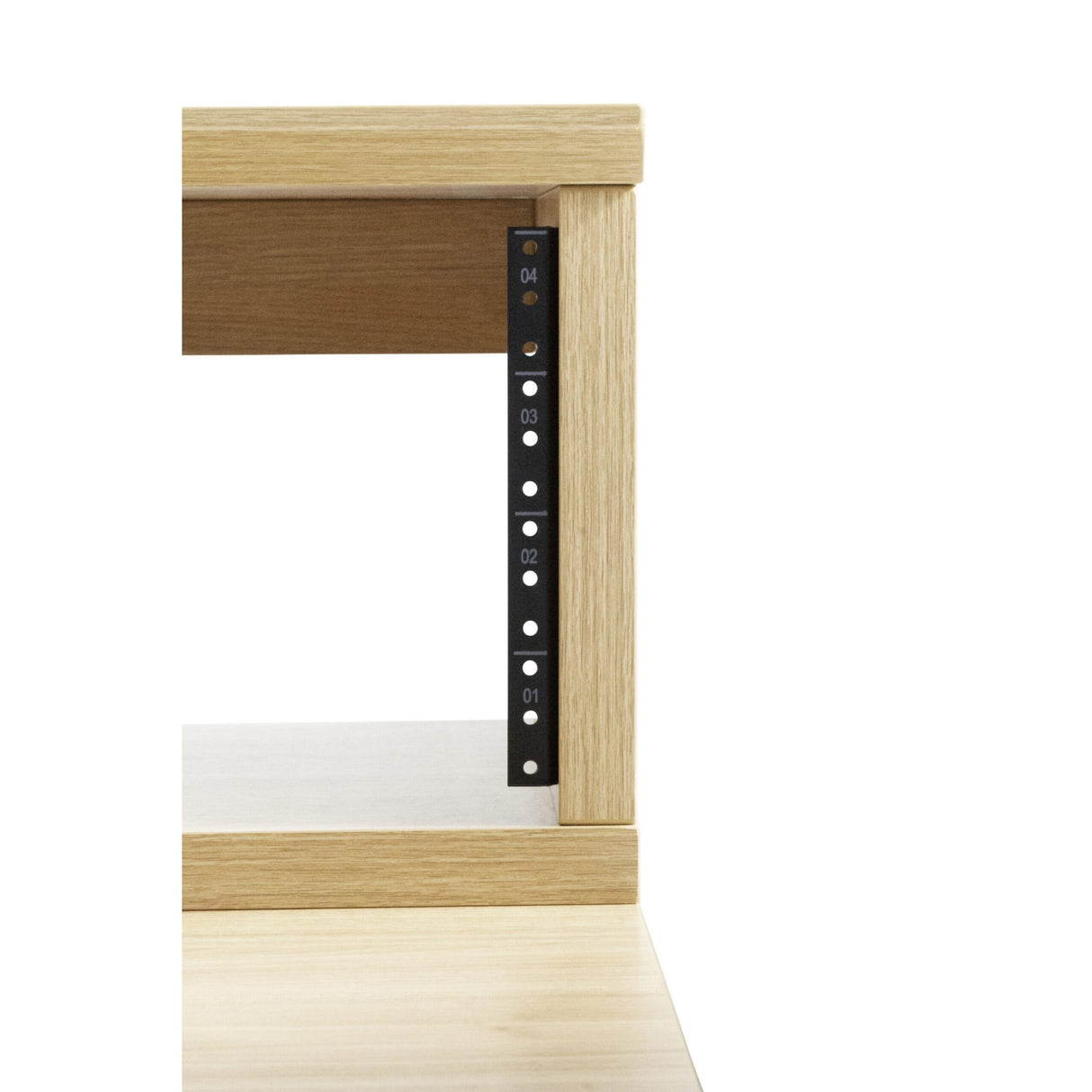 Gator GFW-ELITEDESK-MPL Elite Series Furniture Desk Natural Maple Matte Finish