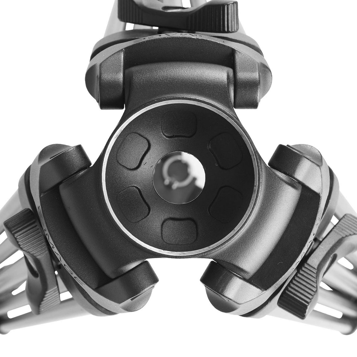 Ikan EG780A2D 2-Stage Aluminum Fluid Head Tripod Kit with Dolly and Adjustable Drag<