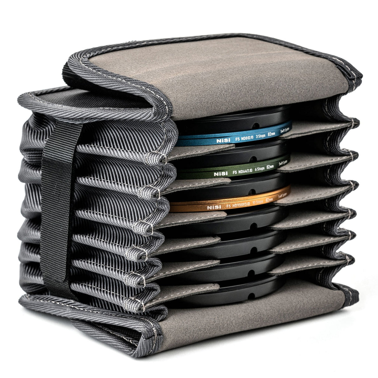 NiSi SWIFT FS ND Filter Kit with ND8 3-Stop ND64 6-Stop ND1000 10-Stop