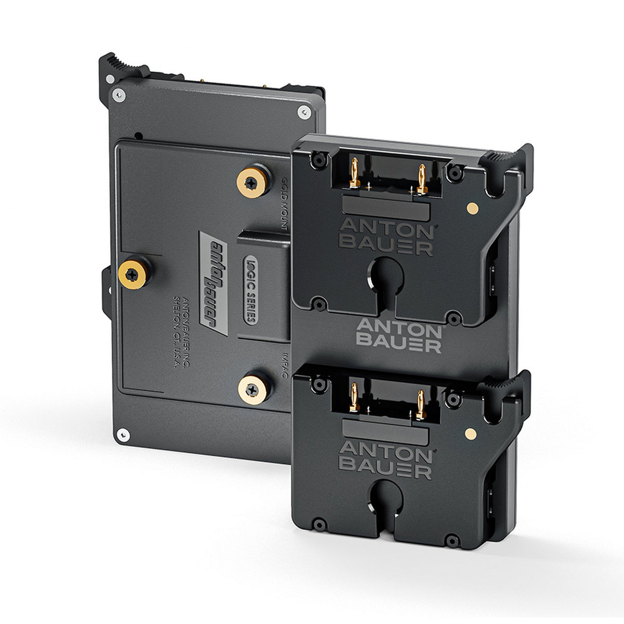 Anton Bauer 8375-0237 Titon Micro Dual Micro Gold Mount Plates to Gold Mount