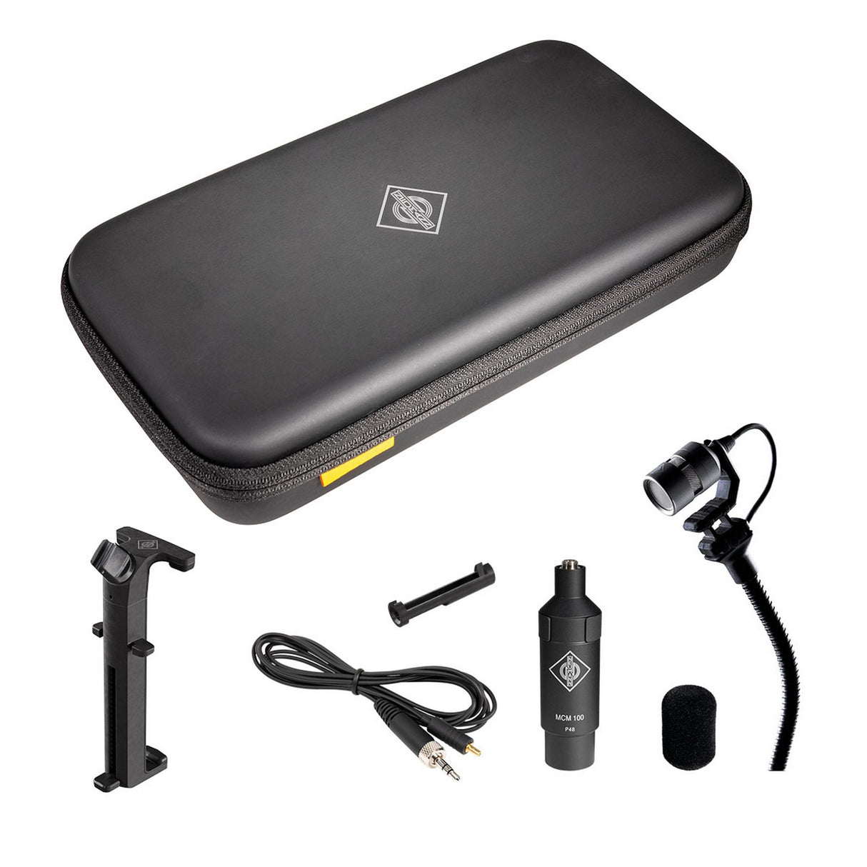 Neumann MCM 114 Complete Set for Guitars Ukulele Dobro Acoustic Bass Cello - accessories