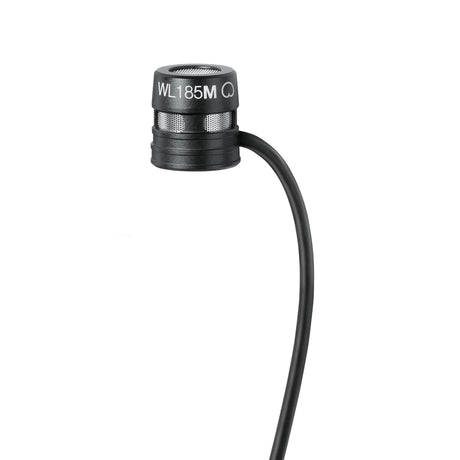 Shure WL18xM Low-Profile Lavalier Microphone - Black / Cardioid / LEMO3