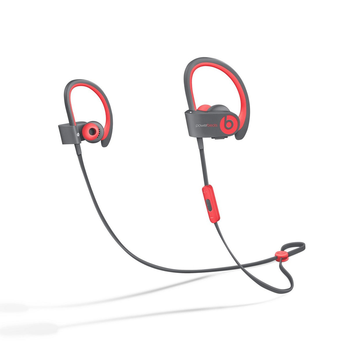 Beats by Dr. Dre Powerbeats 2 Wireless Active Collection MKPY2AM/A Siren Red In Ear Headphone