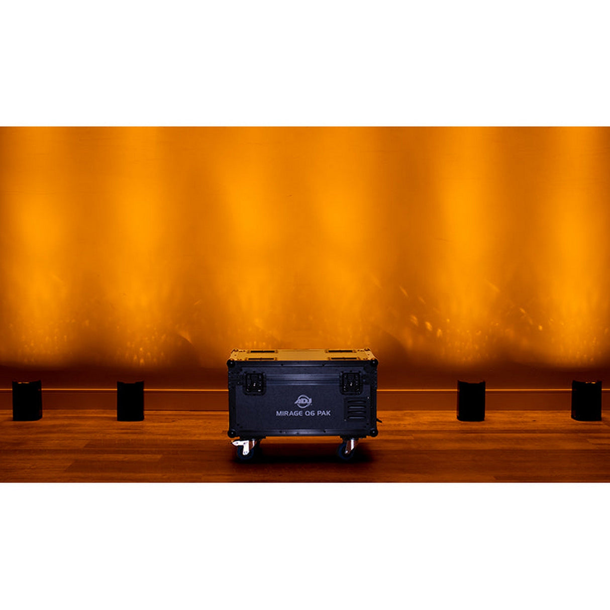 ADJ Mirage Q6 Pak Black Event Up Lighting System