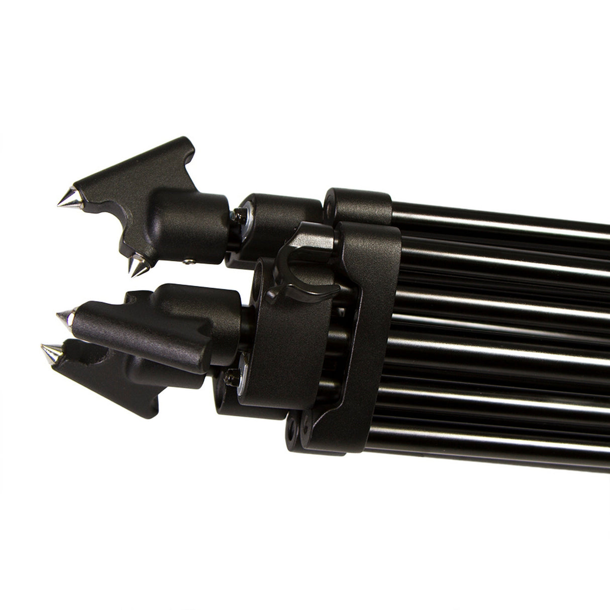 Ikan EG780A2D 2-Stage Aluminum Fluid Head Tripod Kit with Dolly and Adjustable Drag<