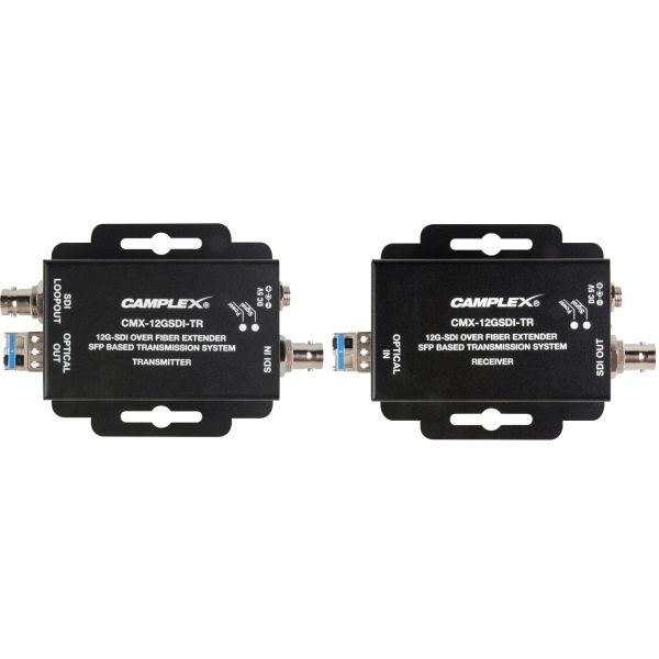 Camplex CMX-12GSDI-TR 12G-SDI Single-Mode Fiber Extender Set