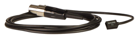 Shure WL93-6 Miniature Omnidirectional Lavalier Microphone Black