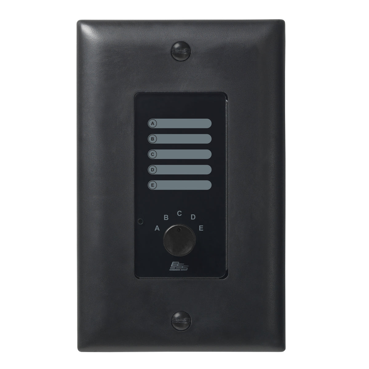 BSS AC-5S Analog Controller with 5 Position Source Selector US Decora Black