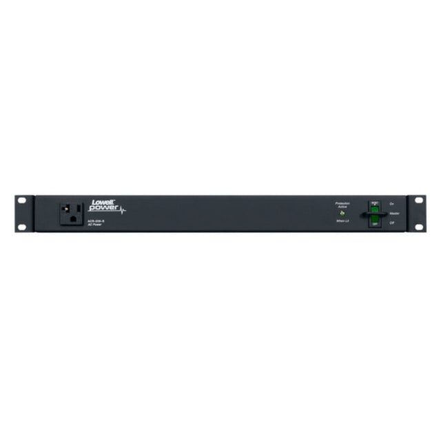 Lowell ACR-209-S Rackmount Power Distribution Panel 20A Outlets SS
