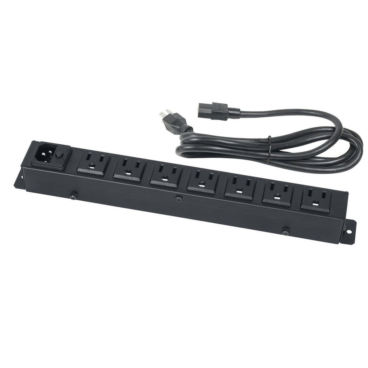 Lowell ACS-1507 Power Strip-15A 7 Outlets 6ft Cord