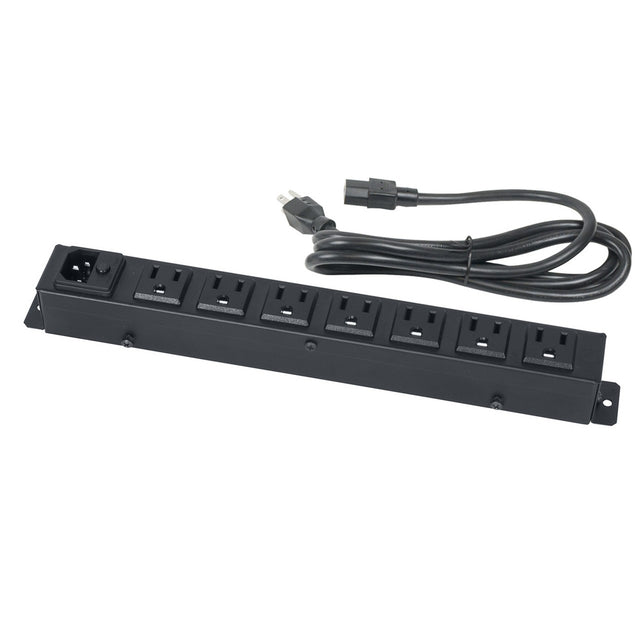 Lowell ACS-1507 Power Strip-15A 7 Outlets 6ft Cord