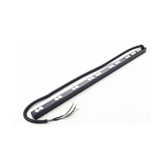 Lowell ACS-2020-6C-HW Power Strip-20A 6 Circuits 10 Duplex Outlets Hardwired 6ft Flexible-Conduit