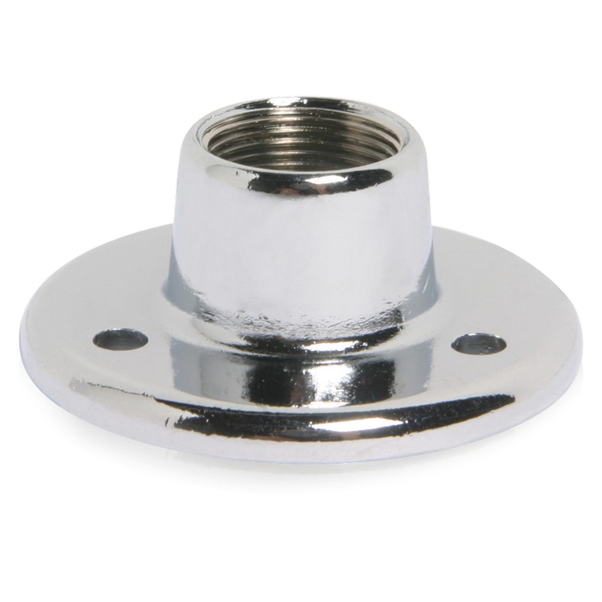 Atlas Sound AD-11B Surface Mount Female Mic Flange 5/8-27 Inch Thread