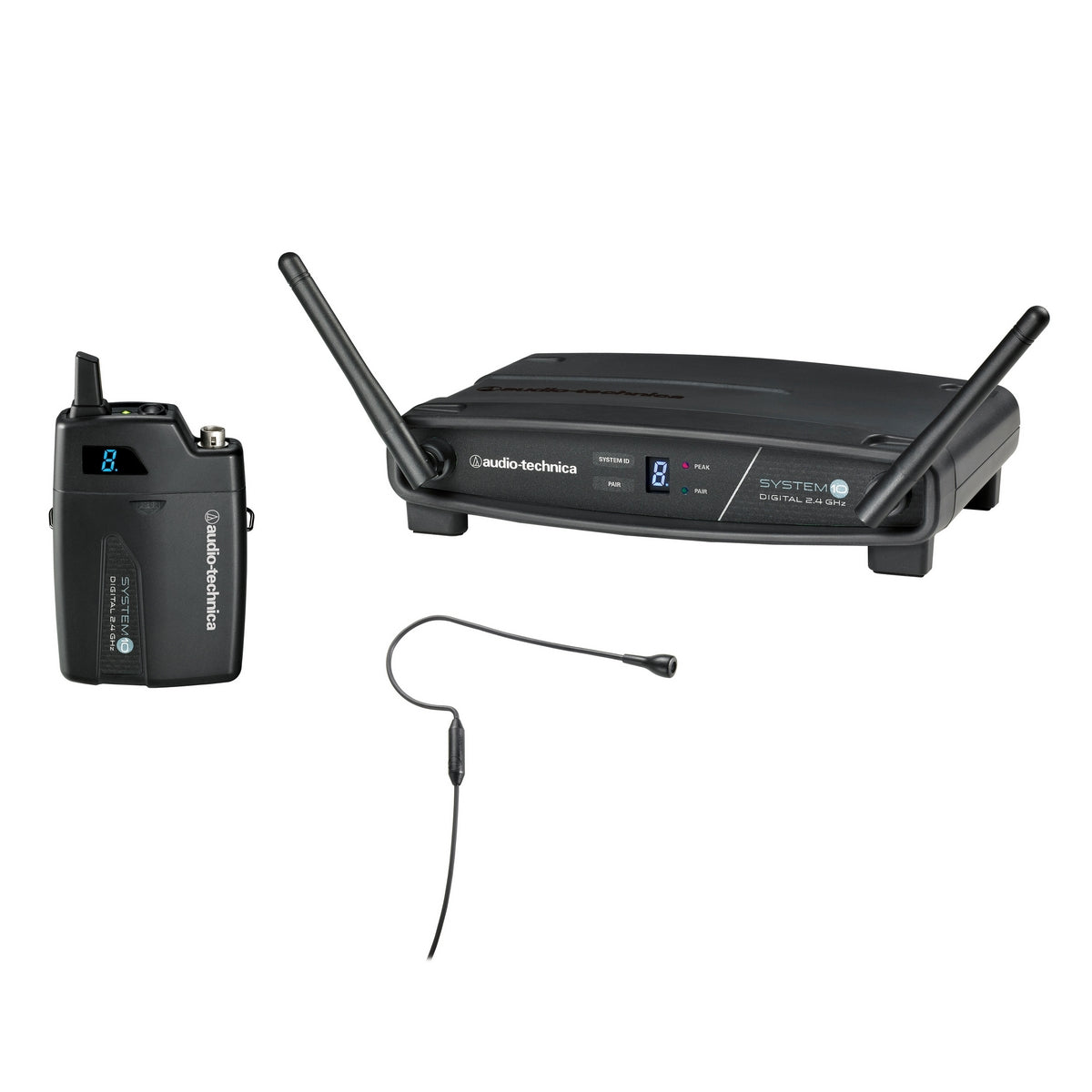 Audio-Technica ATW-1101/H92 System 10 Wireless Headworn Microphone System