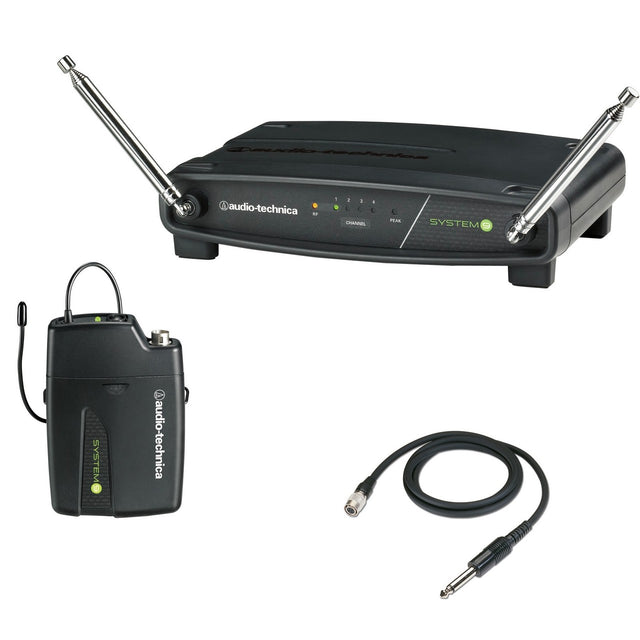 Audio Technica ATW-901a/G System 9 VHF Wireless System with Guitar Instrument Cable