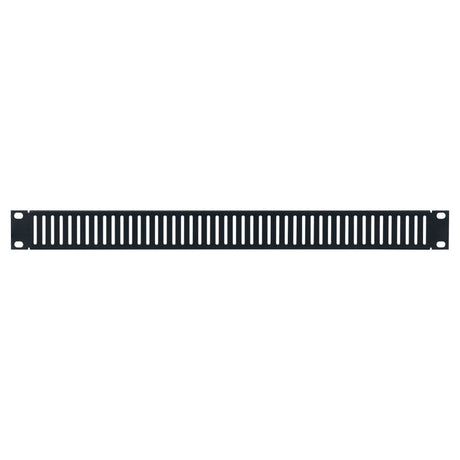 Lowell AVPB-1 1U Aluminum Vent Panel with Flange
