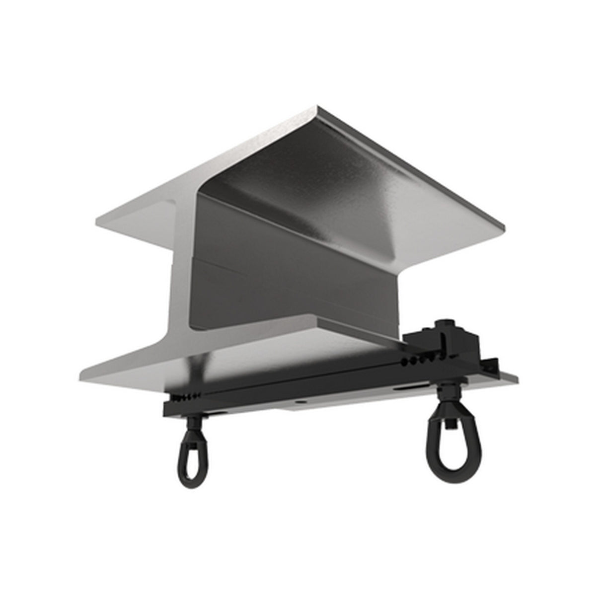 Adaptive Technologies BC12-17-2 1 Ton Beam Clamp Two Eye 12-17 Inches