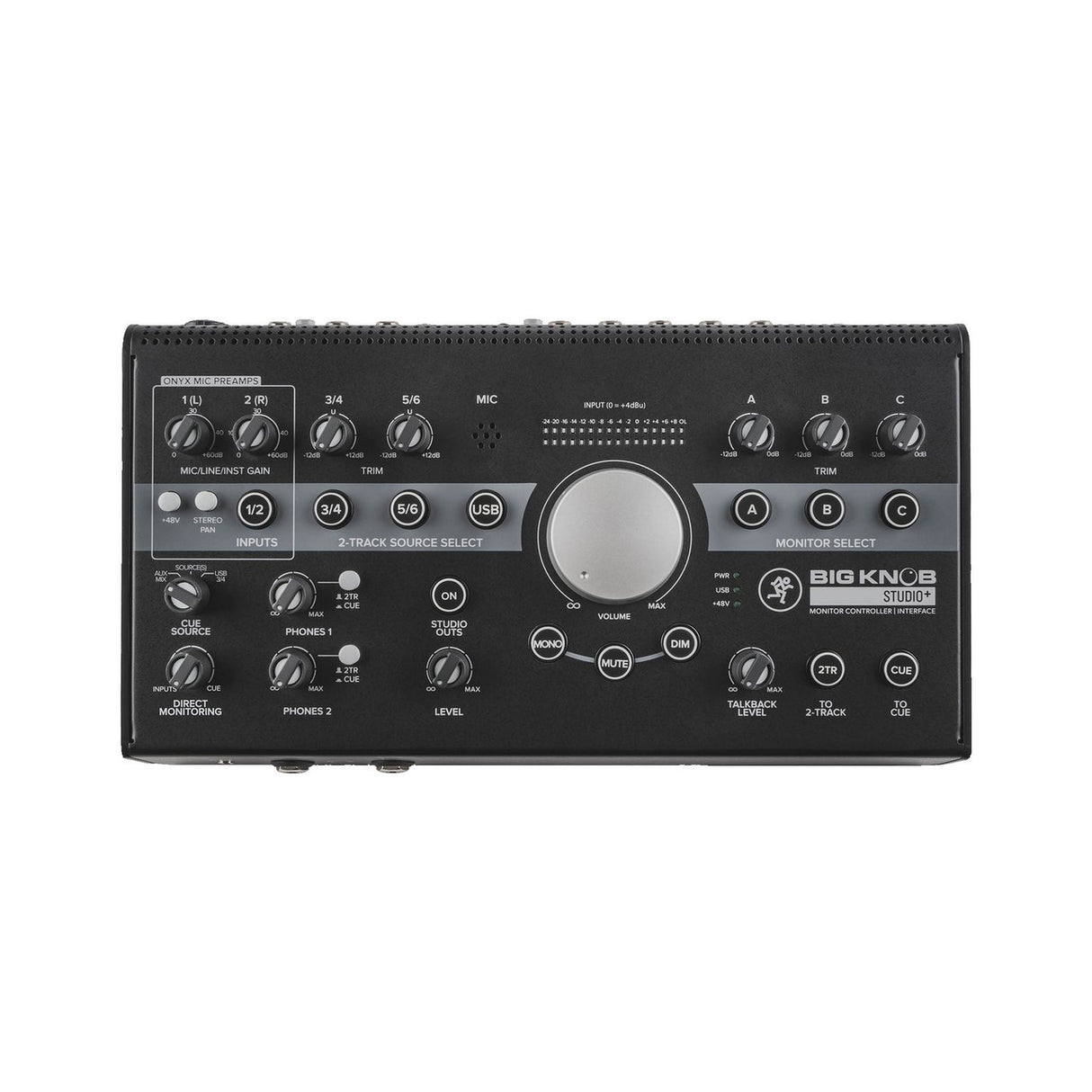 Mackie Big Knob Studio + 4x3 Studio Monitor Controller with Interface