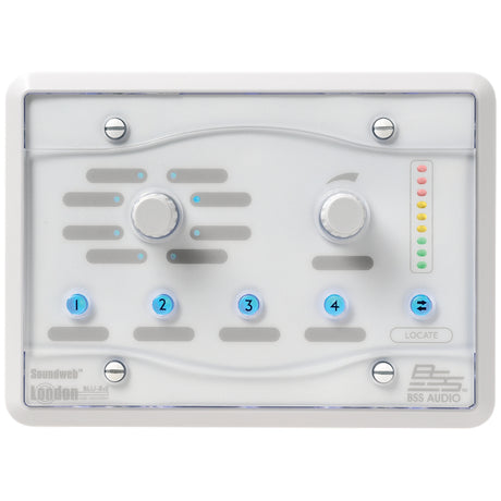 BSS BLU-8-V2 HiQnet Programmable Zone Controller White
