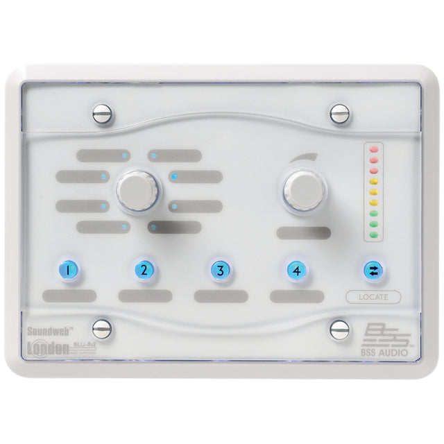 BSS BLU-8-V2 HiQnet Programmable Zone Controller White