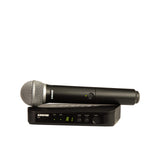 Shure BLX24/PG58 Wireless Vocal Handheld System - H11: 572-596 MHz (Used)