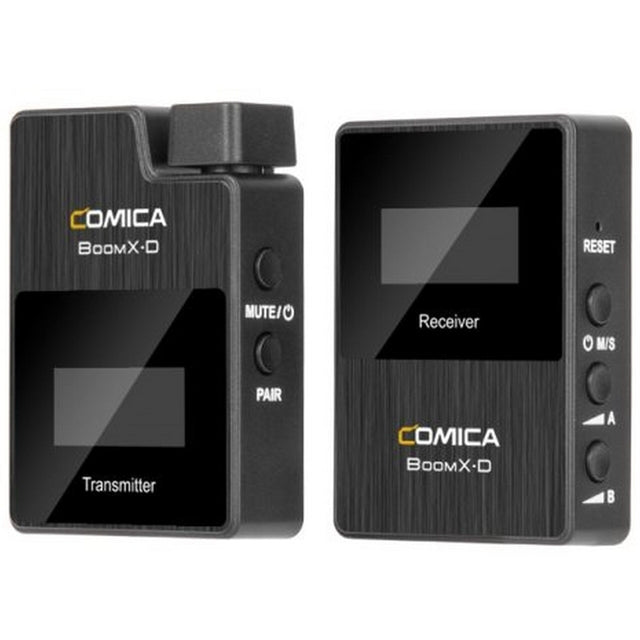 Comica BoomX-D1 2.4GHz Digital Wireless System with 1 Transmitter and 1 Receiver