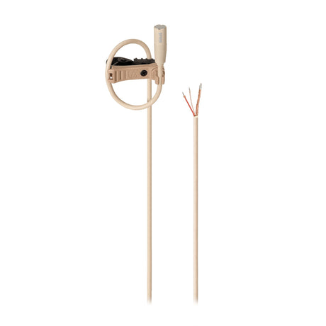 Audio-Technica BP899c-TH Omnidirectional Condenser Lavalier Microphone Unterminated Beige