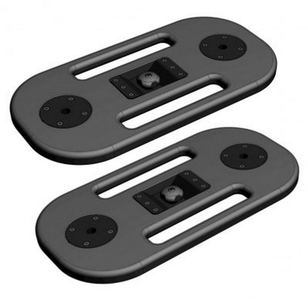 HK Audio DFP Double Flange Plate Adapter Pair