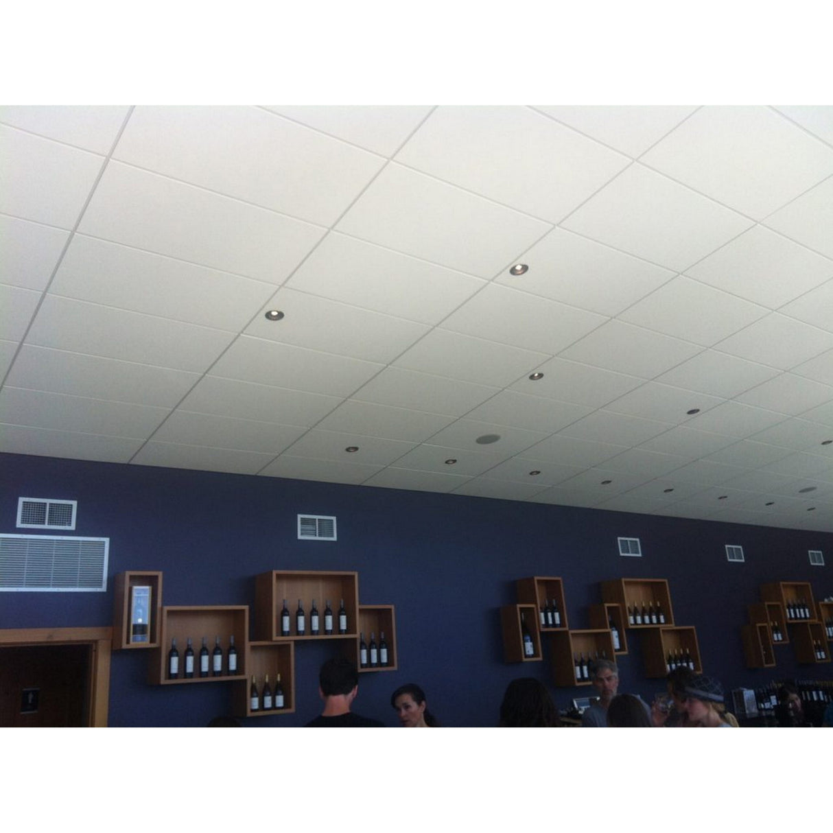 Primacoustic ThunderTile 24 x 24-Inch Ceiling Tiles Reveal Edge 8-Pieces