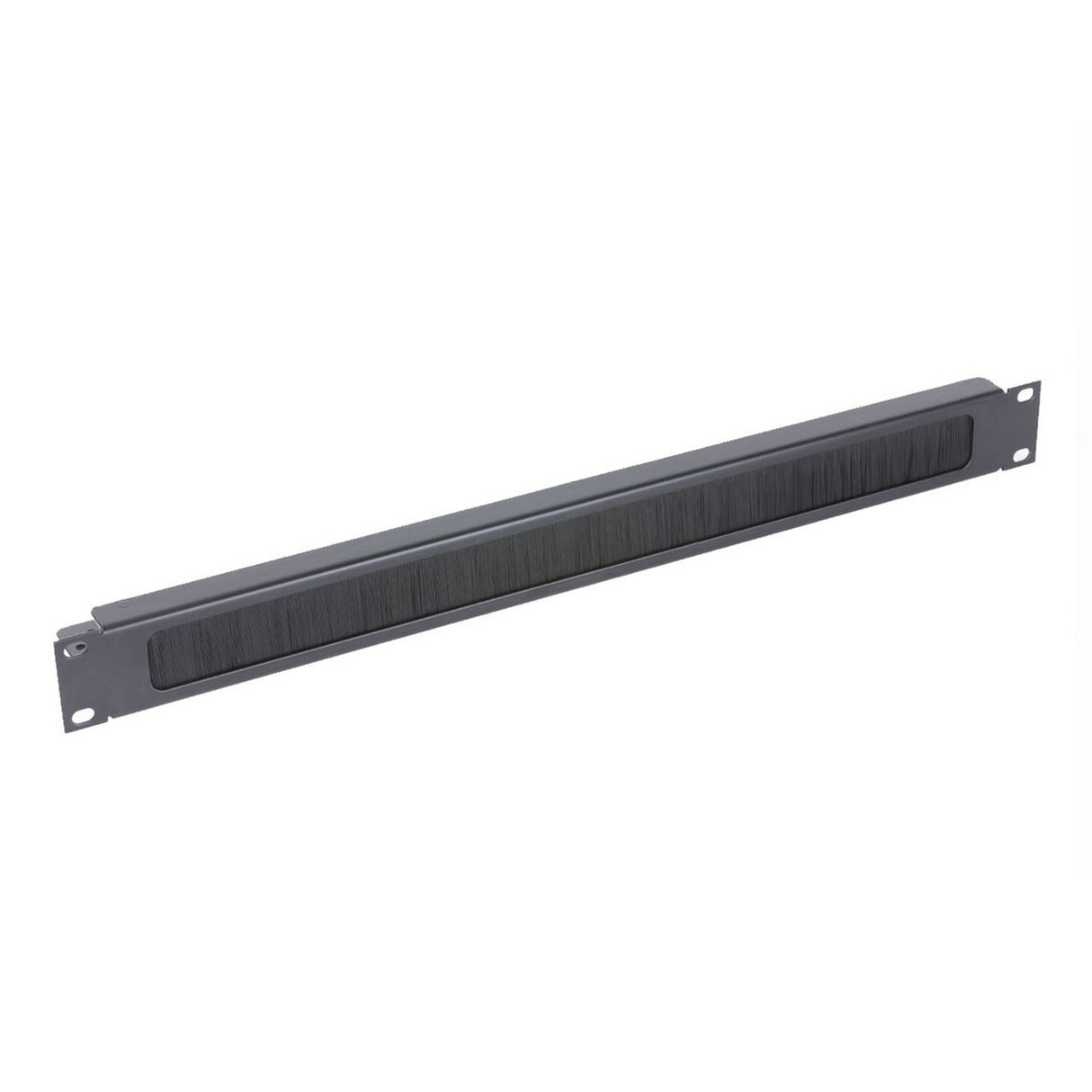 Lowell CBP-1 1U Cable Management Panel with Brush Strip Tray