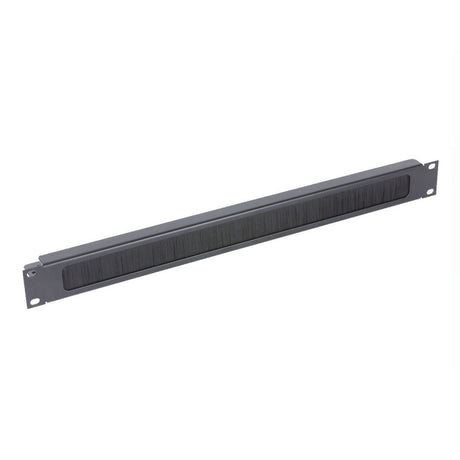 Lowell CBP-1 1U Cable Management Panel with Brush Strip Tray