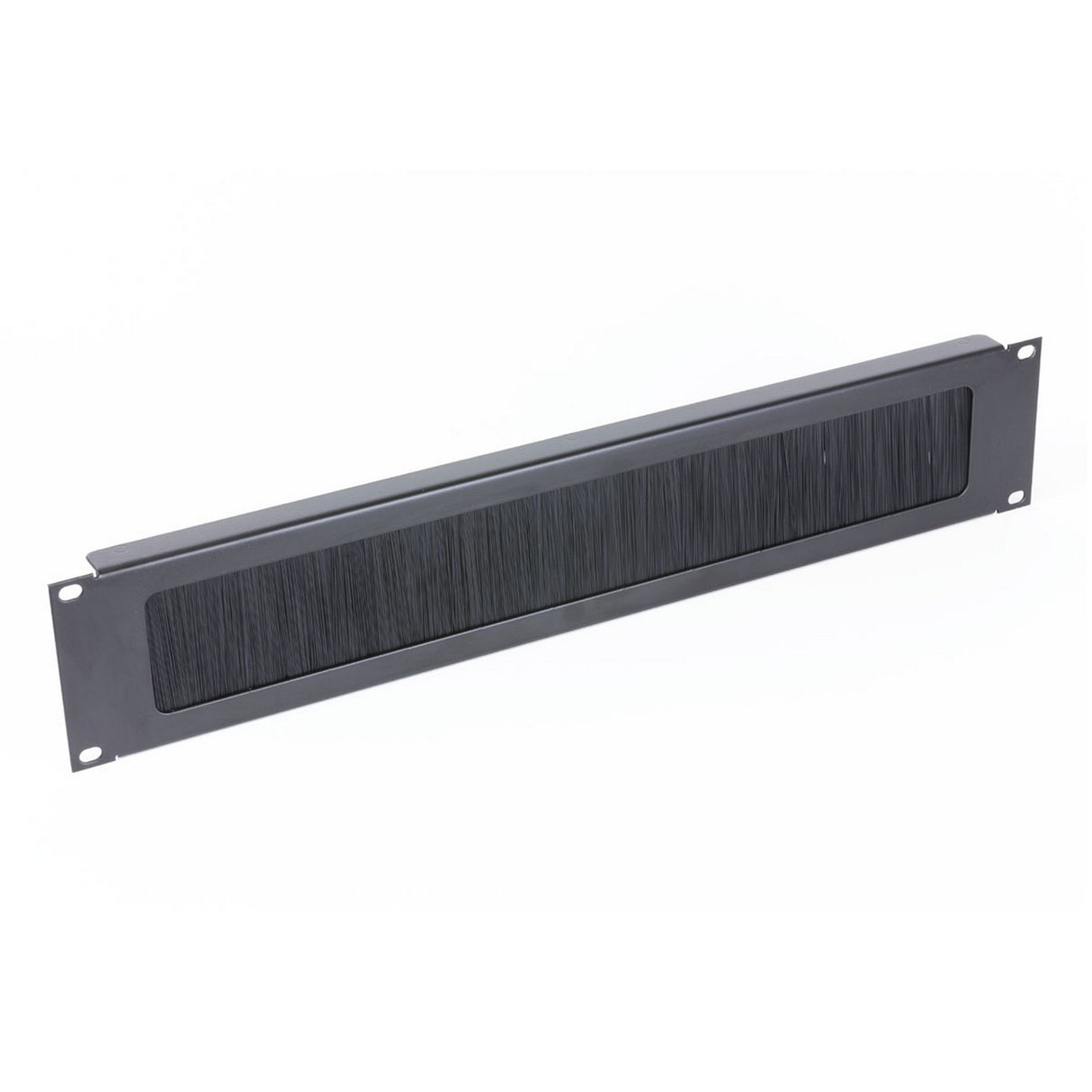 Lowell CBP-2 2U Cable Management Panel with Brush Strip Tray