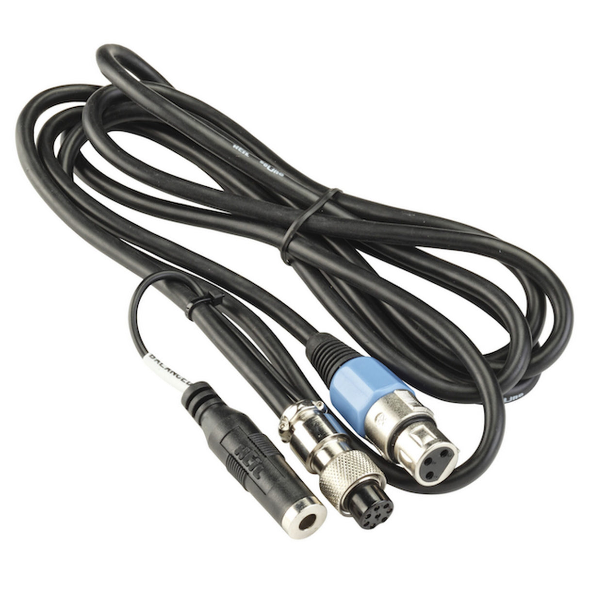 Heil Sound CC-1-XLRI XLR3 to Icom 8-Pin Round Balanced Microphone Cable 8 Feet