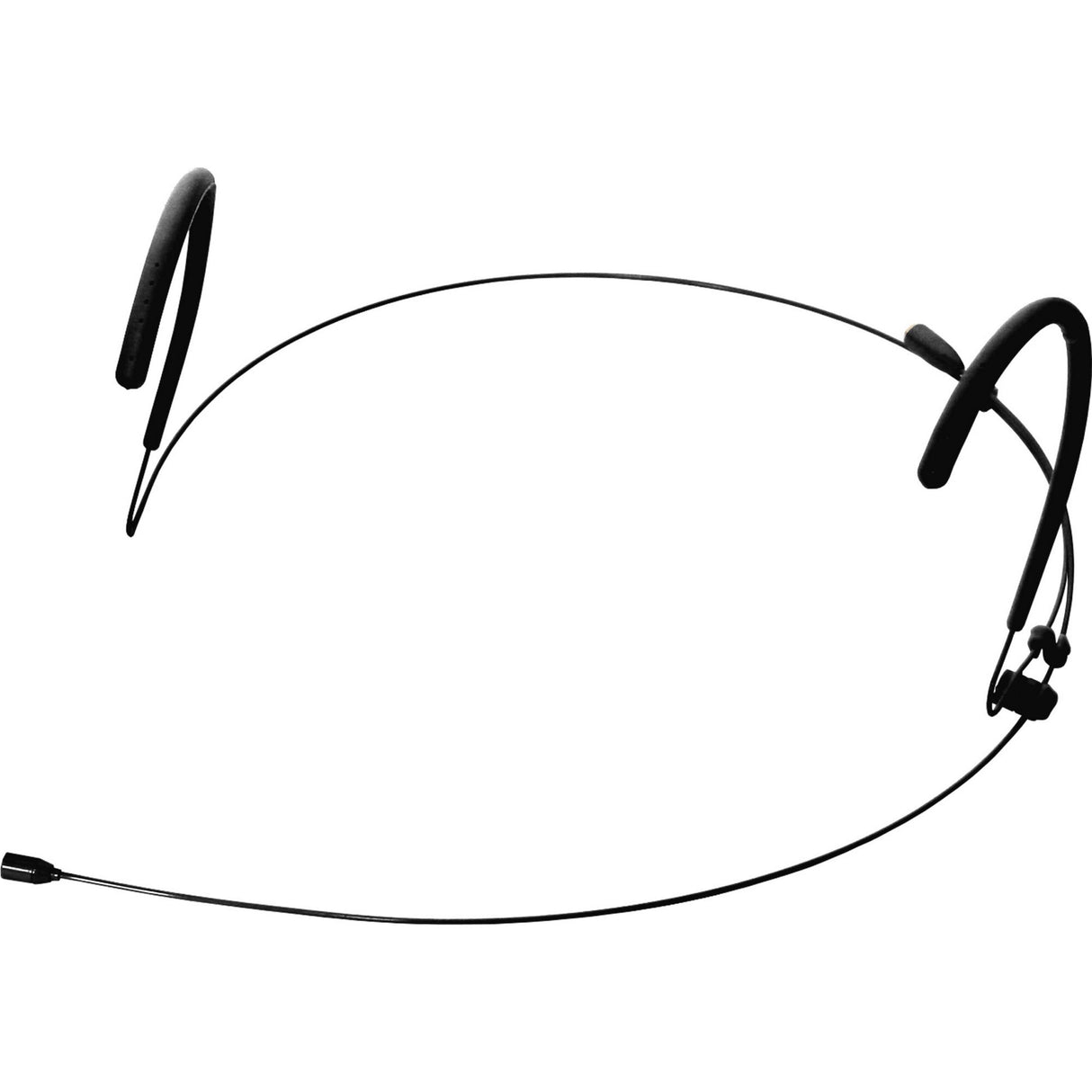 Galaxy Audio HSM8-OBK-4EV Omnidirectional Dual Ear Headset Microphone with Electro-Voice Connector Cables Black