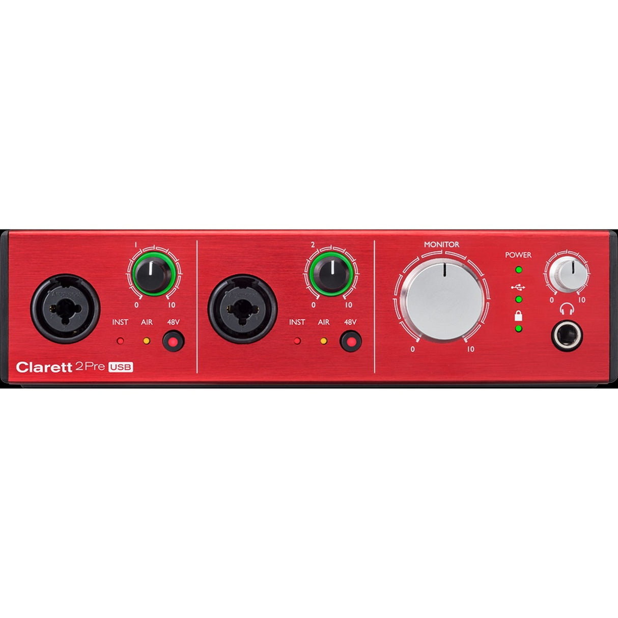 Focusrite Clarett 2Pre USB 10x4 USB Audio Interface
