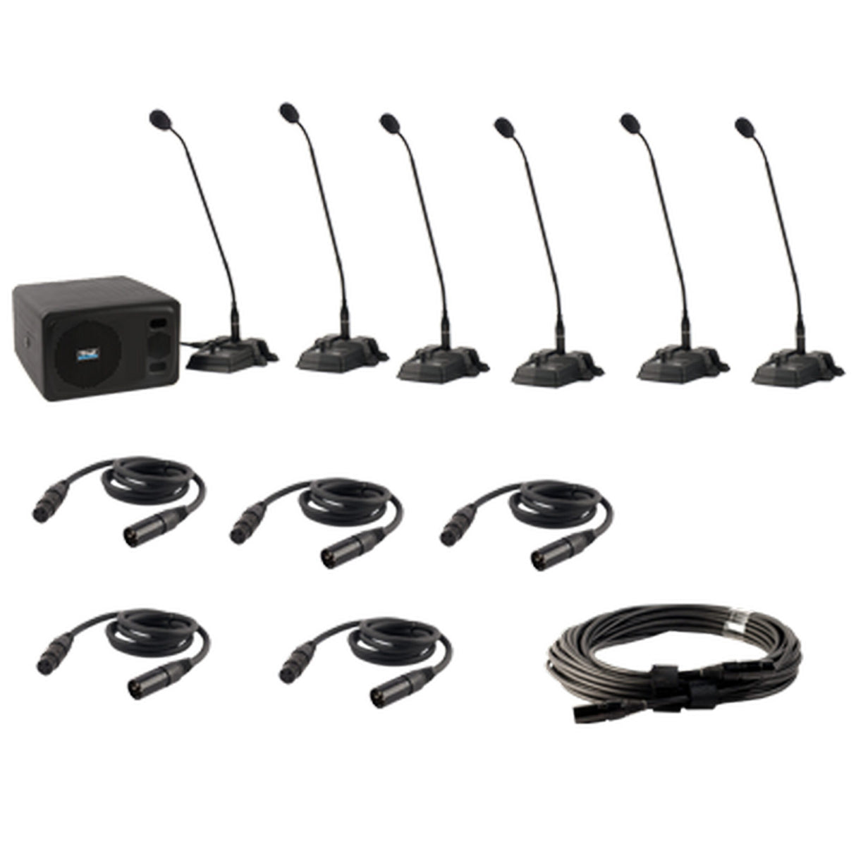 Anchor Audio CouncilMAN CM-6 6-User Conference System Package