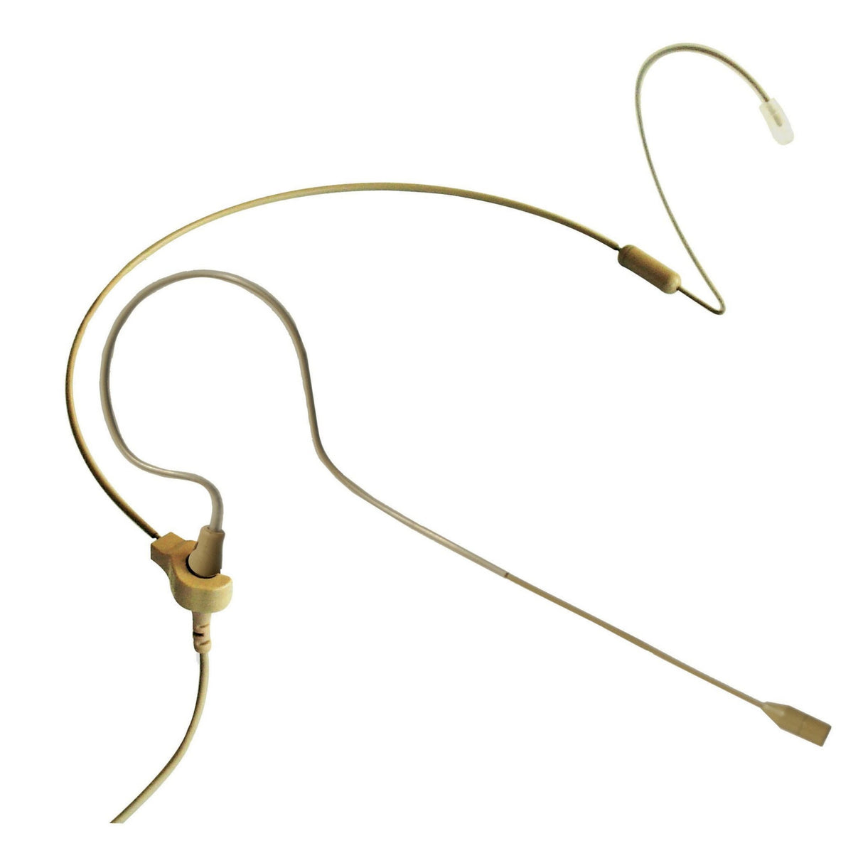 Point Source Audio CO-5W-KIT Omnidirectional Earset Microphone Hardwired for Audio-Technica cH-style Transmitters Beige