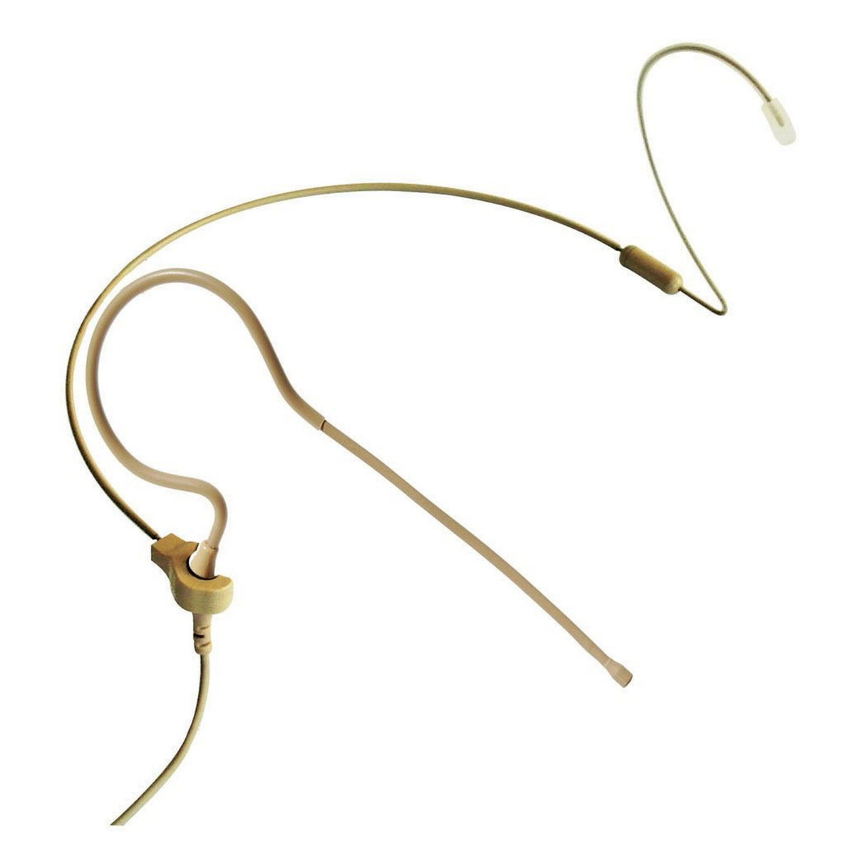 Point Source Audio CO-6-KIT Omnidirectional Earset Microphone Hardwired for Audio-Technica cH-style Transmitters Beige