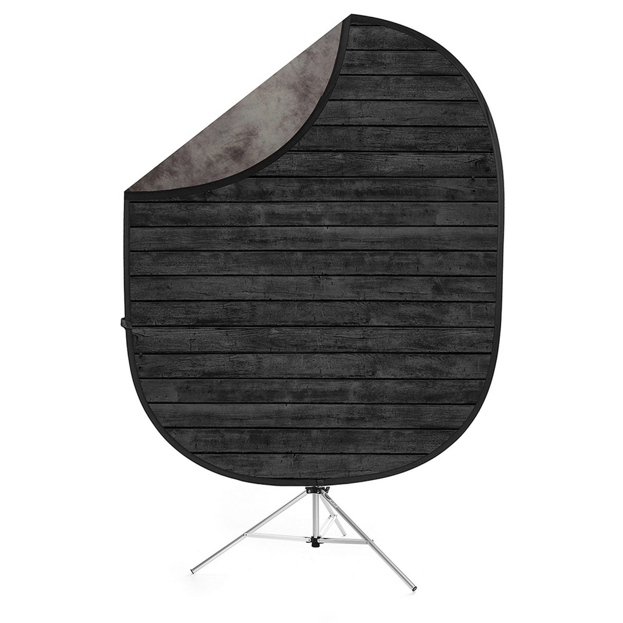 Savage CB182-KIT Collapsible Background Dark Planks/Light Gray 5 x 7-Feet Kit