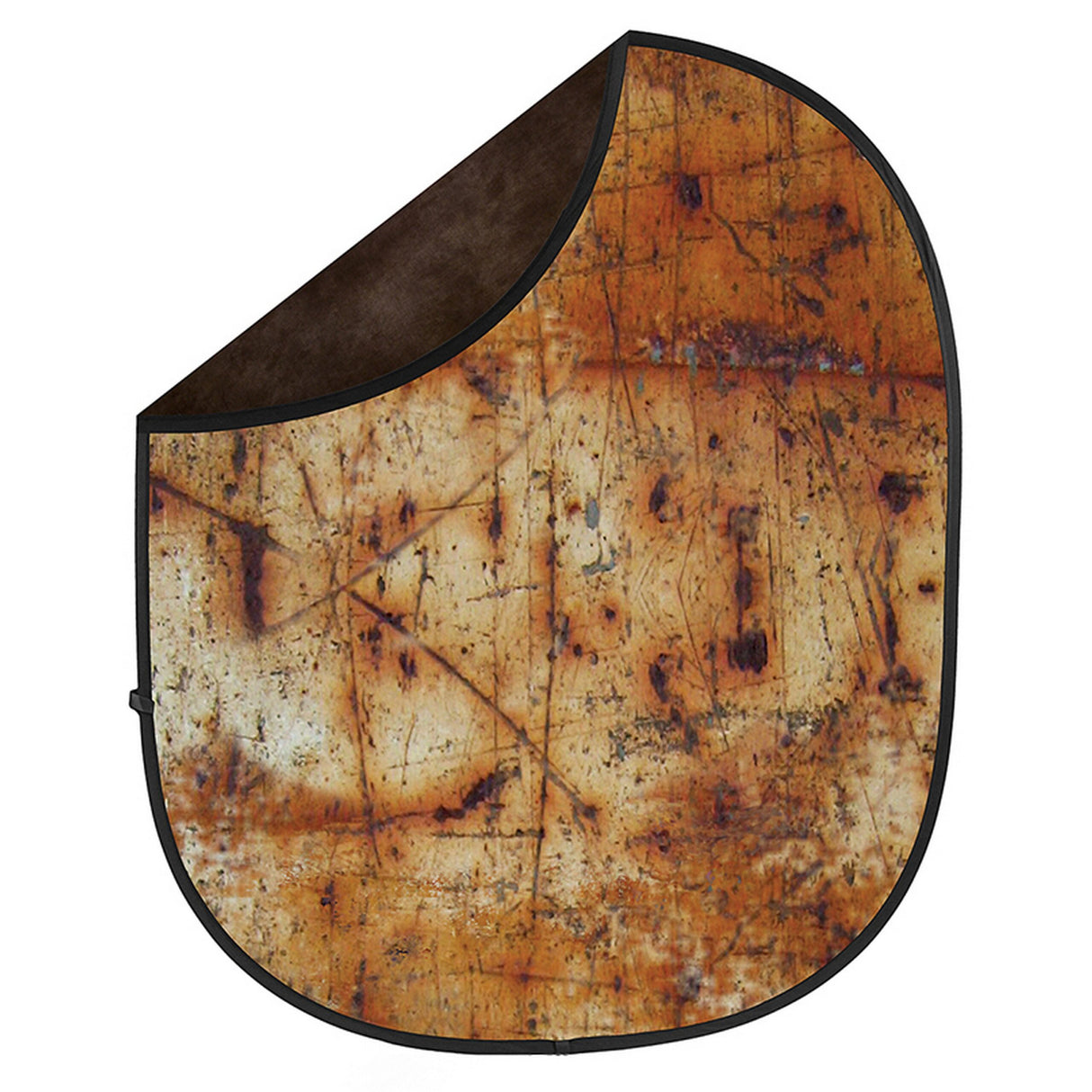 Savage CB190 Collapsible Background Industrial Grunge/Brown 5 x 7-Feet