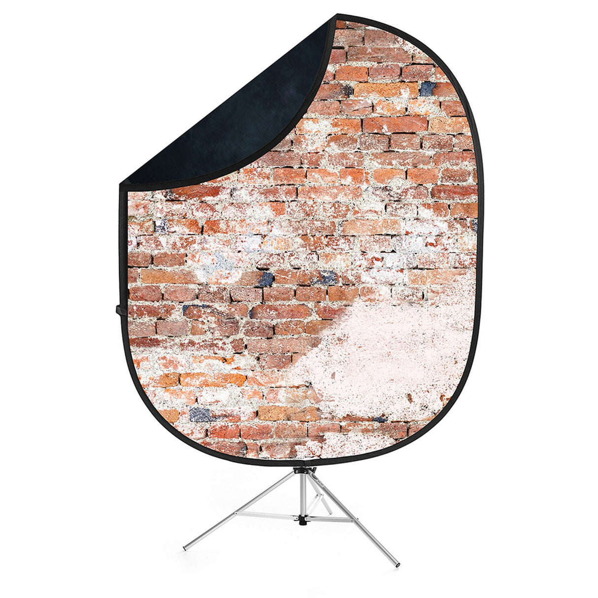 Savage CB184-KIT Collapsible Background Weathered Brick/Black 5 x 7-Feet Kit