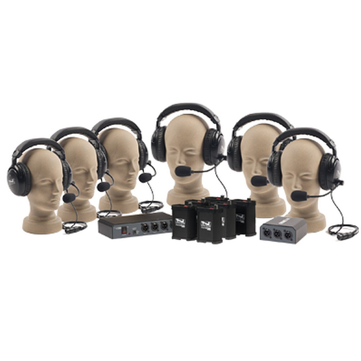 Anchor Audio COM-60FC PortaCom 6 User Wired Intercom Package No Cable