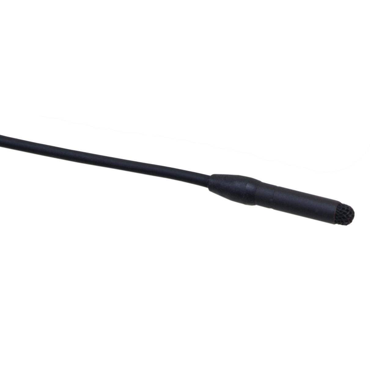 Sanken COS-11D-PT-AL-1.8-BK Omnidirectional Lavalier Microphone without Accessories, Black, Pigtail, Normal Sensitivity, 1.8m Stripped Cable