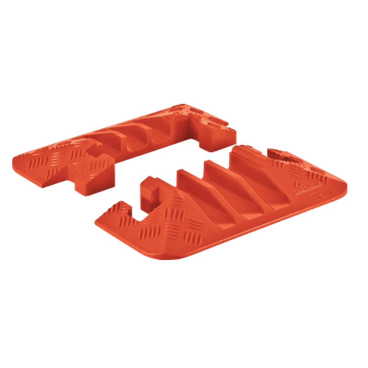 Checkers Industrial Safety Products CPEC3X225-O 3-Channel Heavy Duty Linebacker End Caps