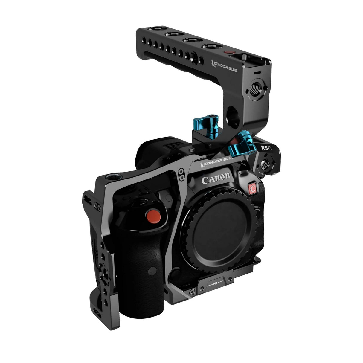 Kondor Blue Cine Cage for Canon R5C with Top Handle, Space Gray